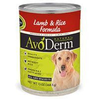 AvoDerm Natural Lamb Meal & Rice - Dog 12-13 oz.