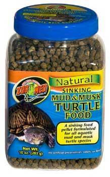 ZooMed Mud & Musk Sinking Aquatic Turtle Food 10 oz.