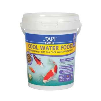 API Cool Water Pond Fish Food 4 MM Pellet 9 oz.