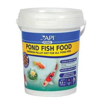 API Pond Fish Food 4 MM Pellet 6.6 oz.