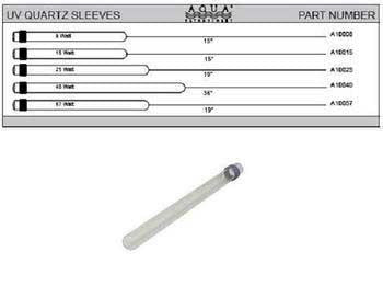 40 Watt UV Quartz Sleeve