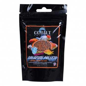 Cobalt Goldfish Pellets - Small - 1.5 oz.