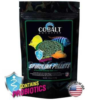 Cobalt Spirulina Pellets - Small - 1.5 oz.