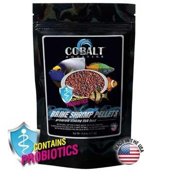 Cobalt Brine Shrimp Pellets - Small - 1.5 oz.