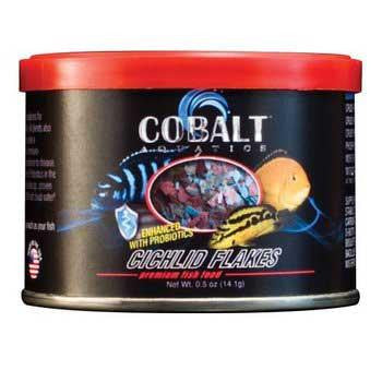 Cobalt Cichlid Flake .5 oz.