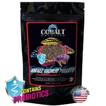 Cobalt Cichlid Pellets - Small - 1.5 oz.