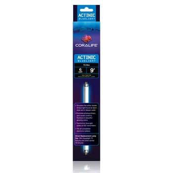 Coralife Actinic Lamp Fluorescent T5 9" 6 Wt