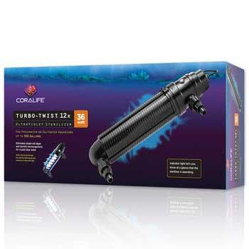 Coralife Turbo Twist UV Sterilizer 12X36 Watts