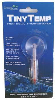 Deep Blue Bettacare Tiny Temp Fish Bowl Thermometer