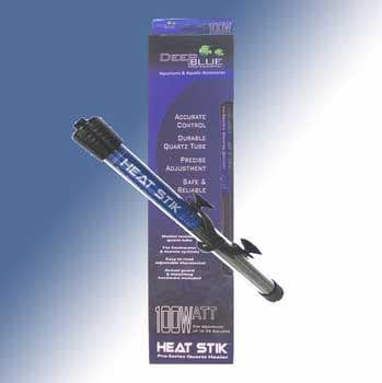 Deep Blue Heat Stik Submersible Quartz Heater 13" - 100 Watt