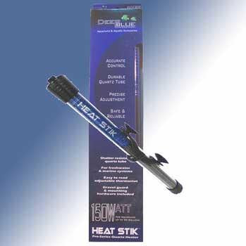 Deep Blue Heat Stik Submersible Quartz Heater 15" - 150 Watt