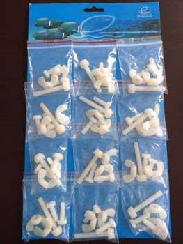 Eshopps Nylon Screw Set 5 Pc. For Eshopps Overflow Boxes 12 Pk.