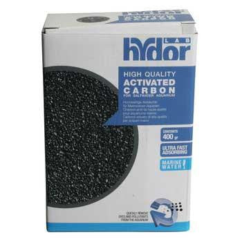 Hydor Canister Media Carbon Saltwater 400 gm. Pouch