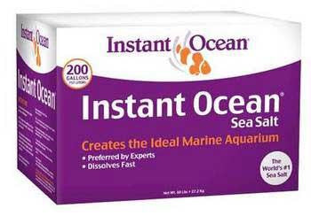 Instant Ocean 200 Gallon Sea Salt (Box)