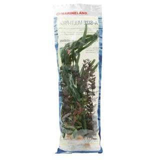 Marineland Multi-Pack A3 Plastic Aquarium Plants 4 Pk