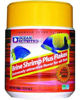 Ocean Nutrition Brine Shrimp Plus Flake 1.2 oz.