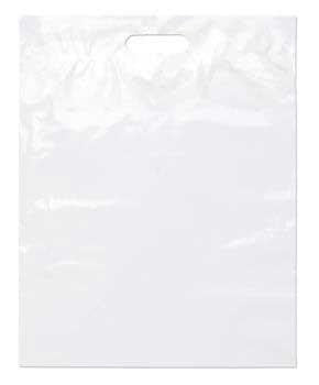 Rutan White Plastic Shopping Bag 1000ct