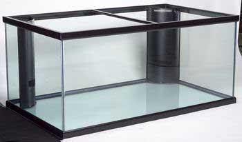 200 Gallon Tank Starphire W- 2 Cornerflo