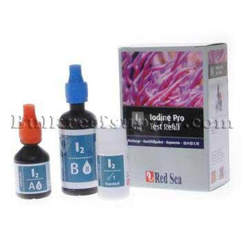 Red Sea Iodine Pro Salt Water Reagent Refill Kit