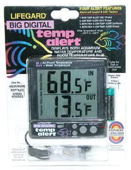 Big Digital Temp Alert