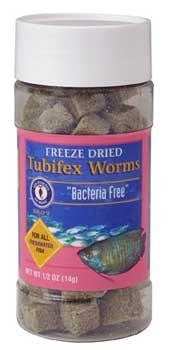 San Francisco Freeze Dried Tubifex Worms 14gm