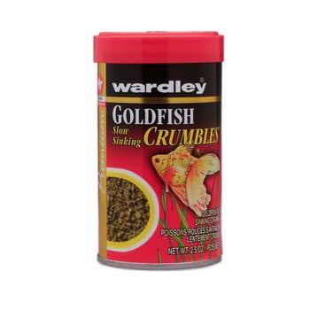 Wardley Goldfish Slow Sinking Crumbles 2.5oz