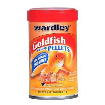 Wardley Goldfish Pellet Small 2.5oz