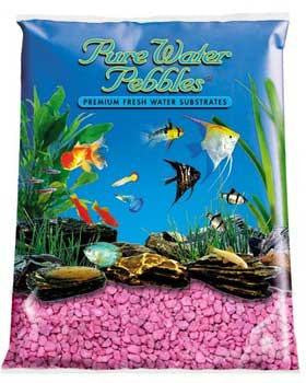 Nature's Ocean Pure Water Pebble Color Primrose Pink 5lb 6pk