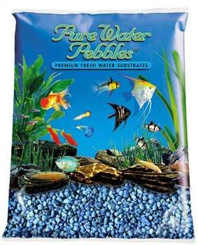 Nature's Ocean Pure Water Pebble Neon Blue 5lb 6pk