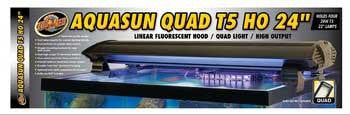 ZooMed AquaSun t5HO Quad Hood 24