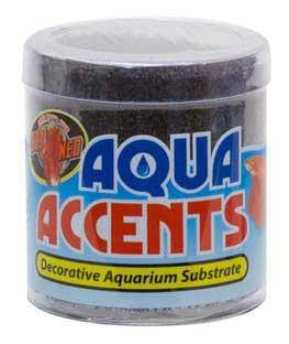 ZooMed Aqua Accents Midnight Black Sand 1-2 lb.