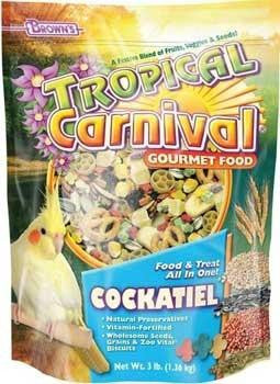 F.M. Brown's Tropical Carnival Cockatiel 6-5 lb.