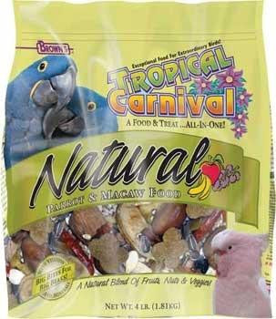 F.M. Brown's Tropical Carnival Natural Parrot-Macaw 6-4lb