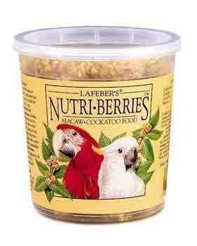 Lafeber Nutriberries Macaw 12Oz Tub