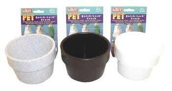 Lixit Quick-Lock Crock 10oz Assorted