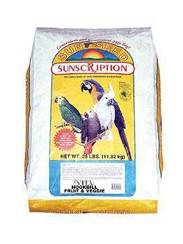 Vitakraft-Sunseed VitaPrima Hookbill Fruit-Vegetable 25 lb.