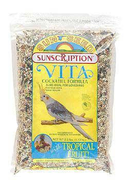 Cockatiel Vita - mix 2lb (6pc)