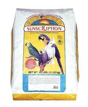 Vitakraft-Sunseed Vitaplus Large Hookbill Safflower Formula 25 lb.