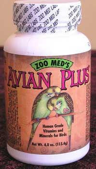 ZooMed Avian Plus Bird Vitamins 4 oz.