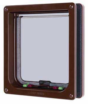 Ani Mate #221 Locking Cat Door - Large (Brown)