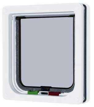 Ani Mate #309 4-Way Lock Door - Small (White)