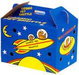 Cosmic Pet Shuttle Cardboard Cat Carrier