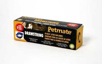 Petmate Hi-Back- Litter Pan Liner Jumbo 8Ct