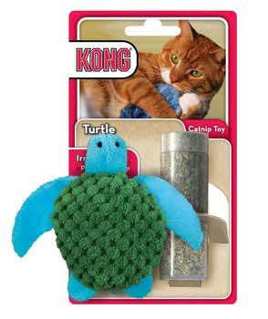 Kong Turtle Refillable Catnip Toy