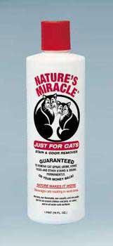 Nature's Miracle Just For Cats Stain-Odor Remover 16Oz