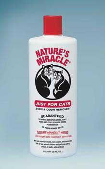 Nature's Miracle Just for Cats Stain & Odor Remover 32OZ