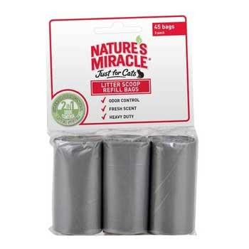 Nature's Miracle 3 Count Roll Scoop Bag Refills