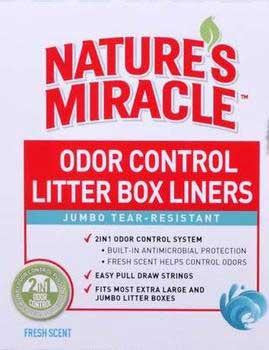 Nature's Miracle Litter Pan Liners Large 7ct