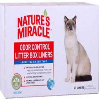 Nature's Miracle Litter Pan Liners Jumbo 27ct