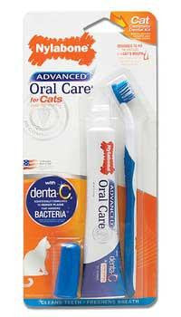 Nylabone Advanced Oral Dental Kit Cat